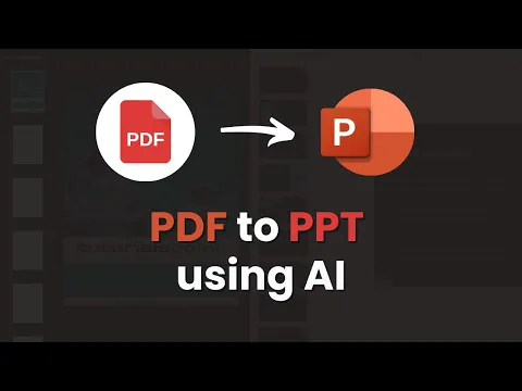 Guarda MagicSlides in Azione - Scopri quanto è facile convertire PDF in presentazioni PowerPoint - Video to PPT Converter Tutorial