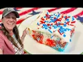 Download Lagu Easy Patriotic Jello Poke Cake Recipe! ❤️🤍💙 (Easy 4th of July Dessert!)