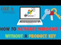 How to Activate Windows 7 Without a Product Key