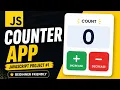 30 JavaScript projects for beginners - Counter mp4