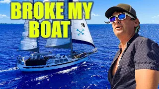 We Set Sail in Perfect Conditions… Until I Made a Big Mistake | Sailing to Cat Island