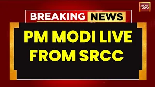Live: PM Modi Addresses Students Of SRCC | DU College | PM's Gen-Z Outreach  |PM Modi Live