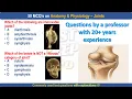 50 Joint practice questions by professor joints MCQs