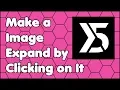 How to Make a Image Expand by Clicking on It in Website X5 v17