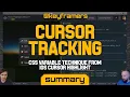 Cursor Tracking with CSS Variables SUMMARY iOS Button Hover with Highlights keyframers 3 10 1