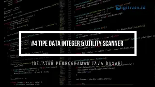 Belajar Pemrograman Java Dasar Aritmatika Integer Gunakan Utility Scanner