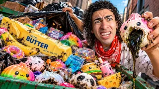ENCONTRÉ SQUISHIES PROHIBIDOS en la BASURA