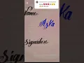 Download Lagu #stylishsignatures#handwriting#calligrphylearning#azka#azkanamesignature#shortsfeeds#satisfyingvideo