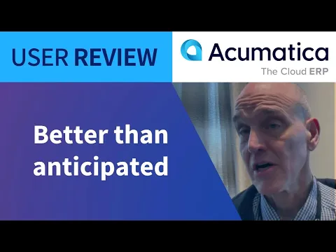 Thumbnail for Business Process Manager Gives Measured Thoughts - Acumatica Review
