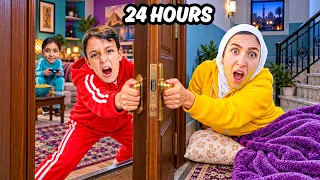 صالح وهند قفلوا الباب على ماما و حبسوها برا   النهاية صادمة     دندنها