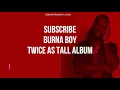 burna boy - level up (twice as tall) (feat. youssou n'dour) [official audio] lyrics