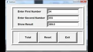 How to calculate in Python Beginners GUI Tutorial - Part 1 of 2