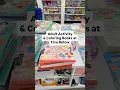 Adult activity books at Five Below -