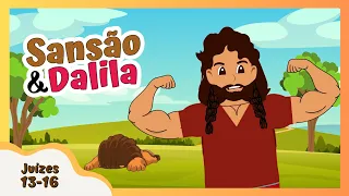 Children's Bible Story: Samson and Delilah - A Hairy Hero #42 @semeadoreskids