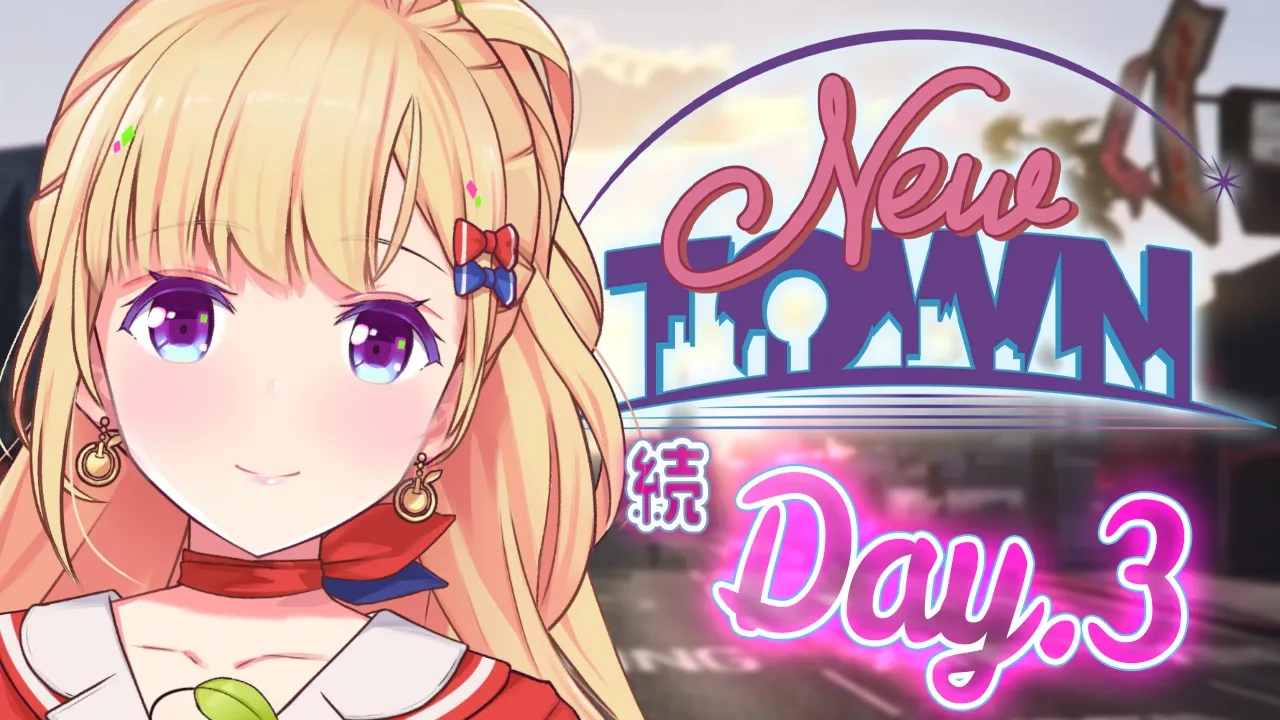 【GTA5│NEW TOWN】Day3の続き！ 街ブラ散歩【アキロゼ/ホロライブ】