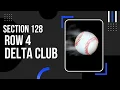 A trip to Truist Park Delta Club Section 128