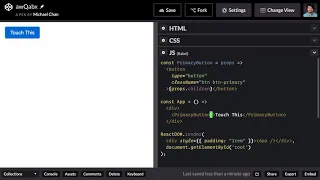 Extract a button component Style with Components