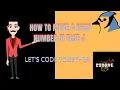 HOW TO MAKE A NEON NUMBER IN BLUE J BLUEJ SUPERB MUST WATCH