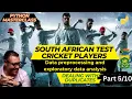 DUPLICATES Using PYTHON to analyse South African TEST CRICKET data Part 5 of 10