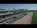 Footage of Churchill Downs including the Winner s Circle - WDRB Drone