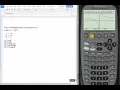 Asymptotes on TI 89 Titanium Calculator