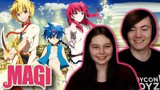 Download Magi All Openings \u0026 Endings 1-5 REACTION! (Anime OP \u0026 ED Reaction \u0026 Review) MP3