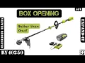 Ryobi 40-Volt Lithium-Ion Cordless Expand-It String Trimmer 4Ah Battery Charger - RY40250