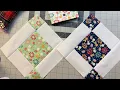 Chandelier quilt block tutorial