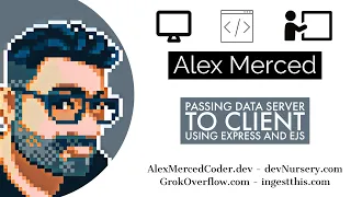 AM Coder - Passing Data from Server to Client using Templating and API endpoints EJS and Express