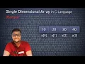 SINGLE DIMENSIONAL ARRAY IN C LANGUAGE BANGLA TUTORIAL FOR BEGINNERS