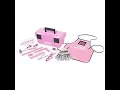 Lowe s Build and Grow 16 Piece Child s Tool Set w Pink Toolbox - Tools for Kids Size Hands