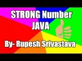strong number in JAVA
