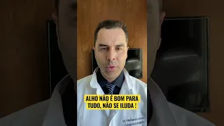 ALHO ! Quem não deve comer ? Dr.Fernando Lemos - Planeta Intestino.