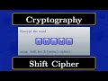 Cryptography Shift cipher