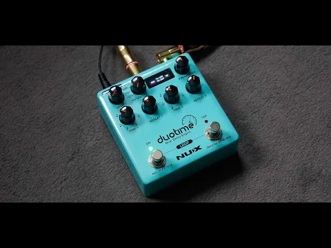 NUX Duotime Dual Stereo Delay Engine | Delicious Audio
