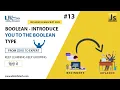 Booleans in JavaScript Tutorial Javascript Course For Beginners In Hindi