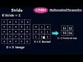 Stride in Convolutional Neural Network - CNN