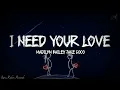 Download Lagu I Need Your Love - Madilyn Bailey, Jake Coco (Official Music Video Lyrics )