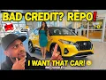 She has a 510 Credit Score And a REPO But wants a Brand NEW Car