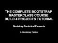 Bootstrap training Part 9 - Bootstrap Tables 1-65