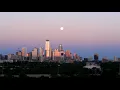 Full moon time lapse Austin Texas May 6 2020