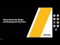 Webinar Ansys Power Electronics