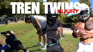 Tren Twins Torn ACL || Combine Drills