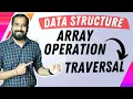 Array Operation Traversal Explained in Hindi l Data Structure