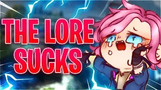 the paladins lore is bad 