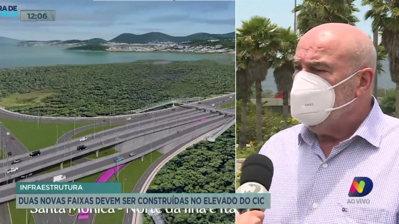 Infraestrutura: duas novas faixas devem ser construídas no Elevado do CIC