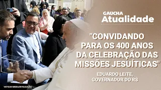 Download Eduardo Leite convida Papa Francisco para ir ao Rio Grande do Sul em 2026 | Gaúcha Atualidade MP3