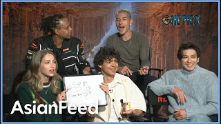 One Piece Cast Plays Sketch Battle Inaki Godoy Mackenyu Taz Skylar Emily Rudd Jacob Romero