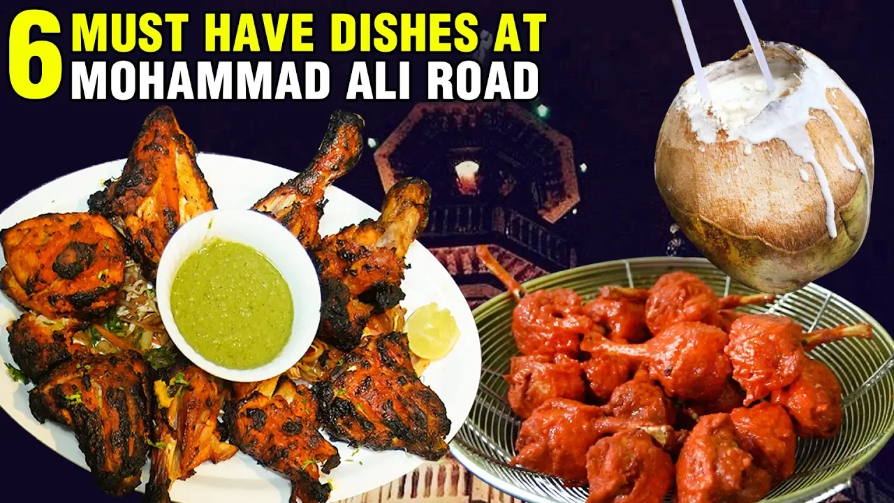 Mohammed Ali Road In Ramzan - Mumbai Street Food On Ramadan Month  Biggest Iftar Market