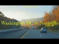 Washington DC to Nashville Complete Road Trip 4K 60FPS R